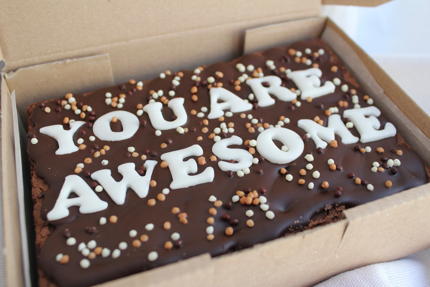 Mini Brownie Personalisiert